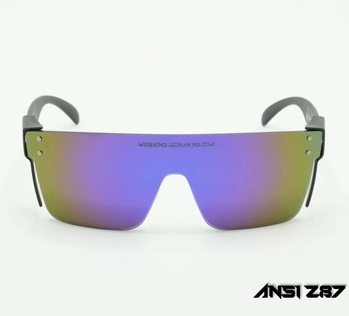 ‘WWMM PURPLE SUNGLASSES’