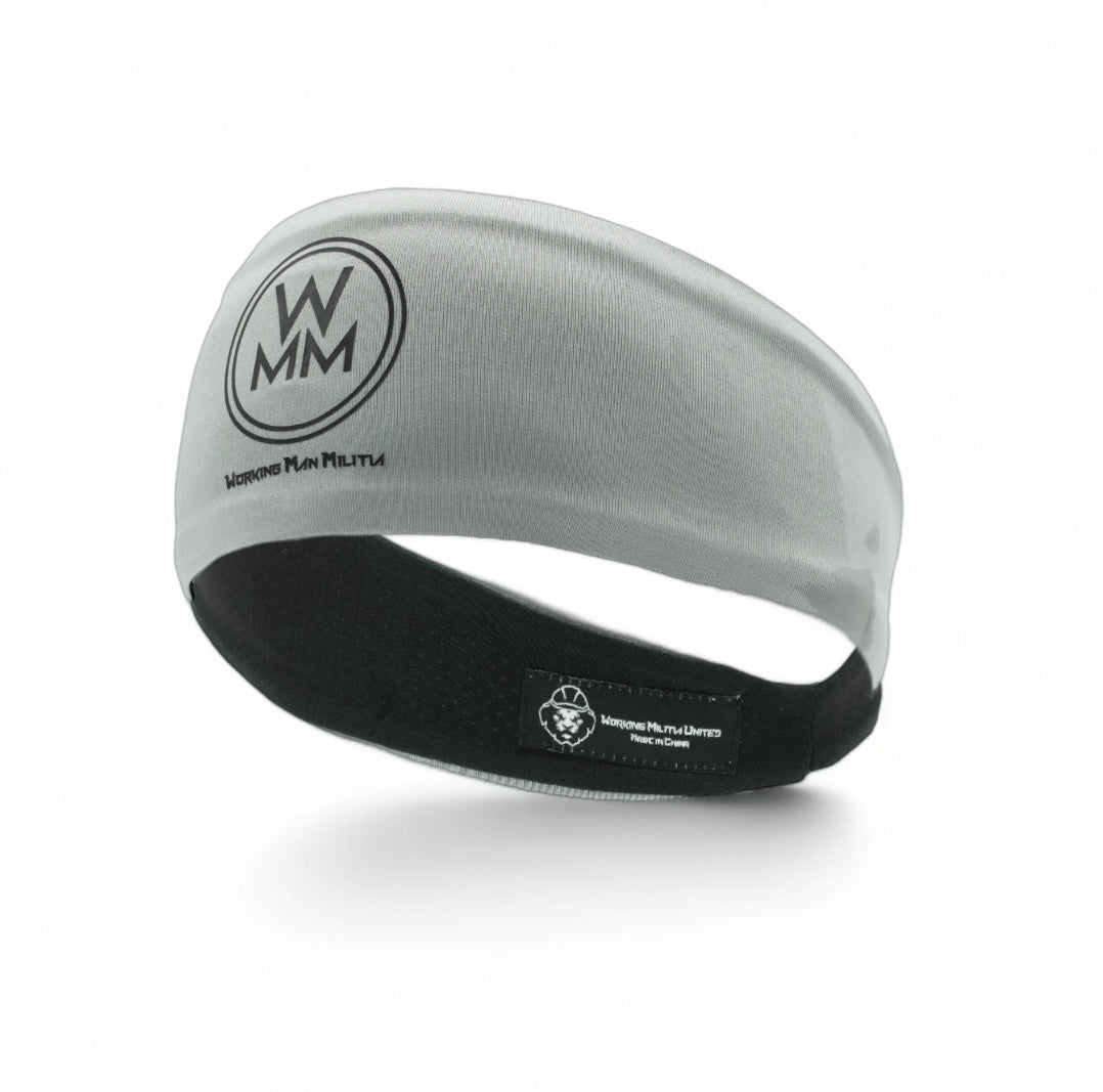 ‘WMM GREY HEADBAND’
