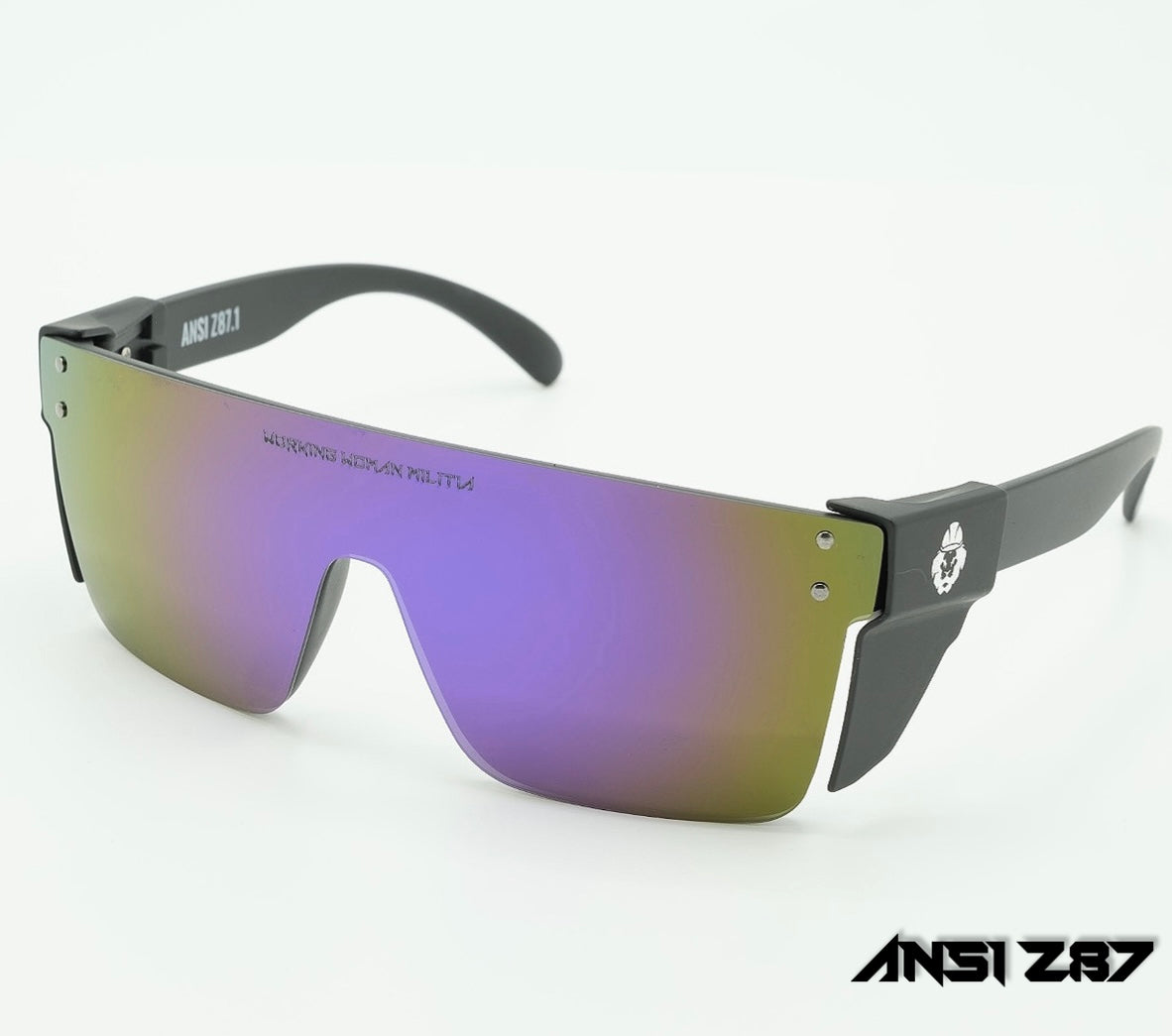 ‘WWMM PURPLE SUNGLASSES’